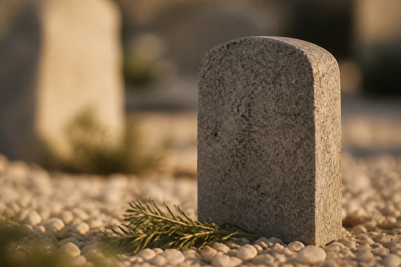 Vue du carré musulman du cimetière du Sud à Lille
