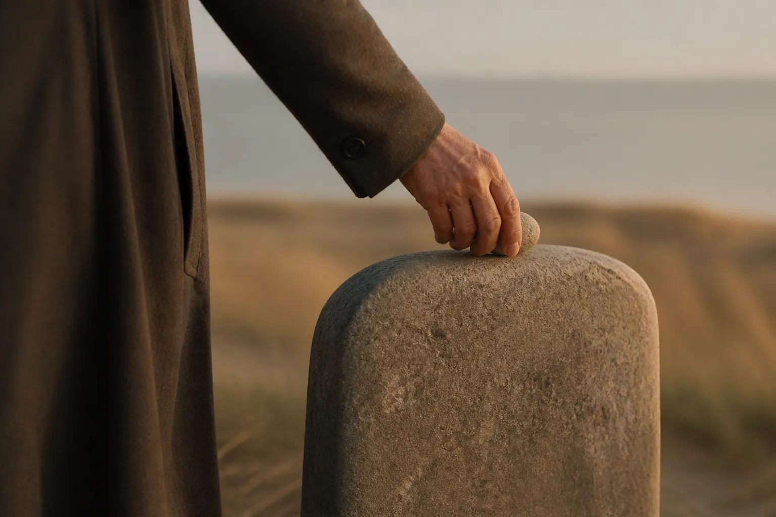 Vue du carré confessionnel dans un cimetière d'Occitanie avec stèles orientées vers la qibla